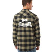 Lonsdale Classic Logo Lion Flannel Shirt | Artistshot