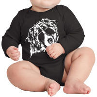 Australian Shepherd Gift T  Shirt Funny Australian Shepherd Sunglasses Long Sleeve Baby Bodysuit | Artistshot