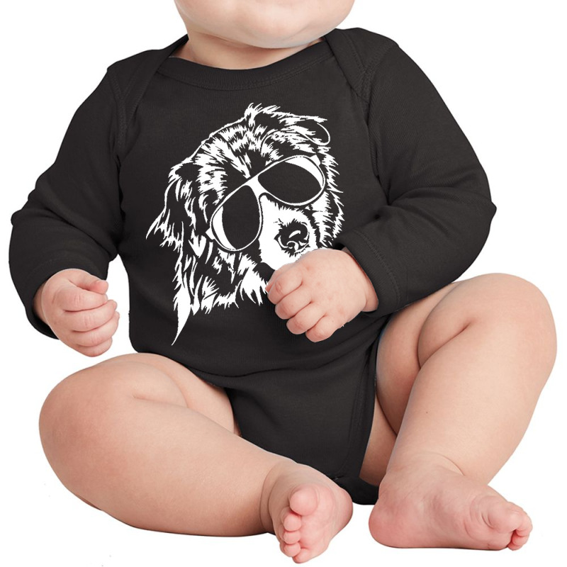 Australian Shepherd Gift T  Shirt Funny Australian Shepherd Sunglasses Long Sleeve Baby Bodysuit by hiram84349 | Artistshot