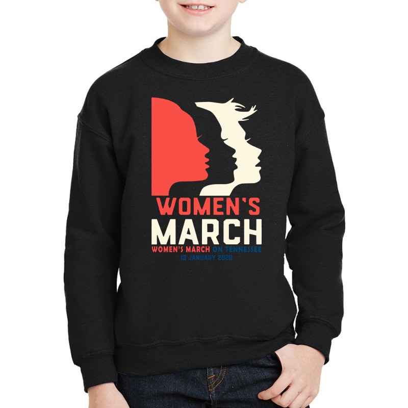 Women's March 2020 On Tennessee Youth Sweatshirt by Creative Tees | Artistshot