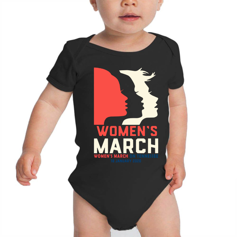 Women's March 2020 On Tennessee Baby Bodysuit by Creative Tees | Artistshot