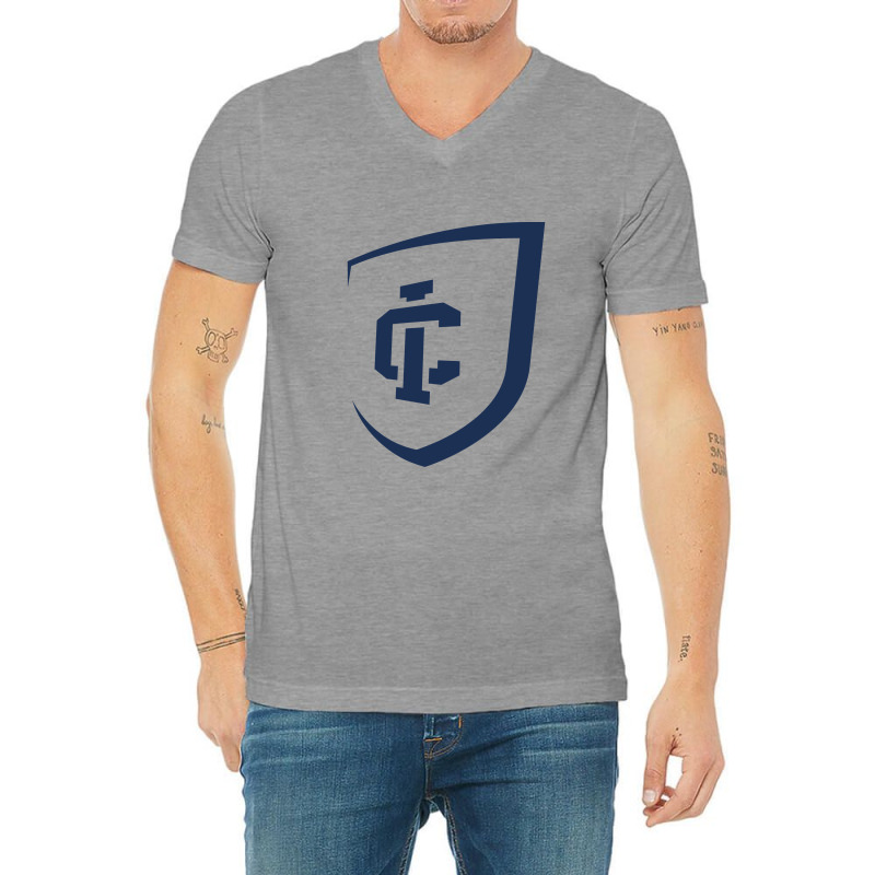 Ithaca Academic, New York V-neck Tee | Artistshot