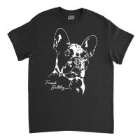 French Bulldog Gift T  Shirt French Bulldog Dog Frenchie Portrait T  S Classic T-shirt | Artistshot