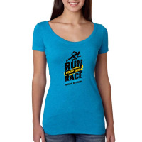 Run Your Own Race Women's Triblend Scoop T-shirt | Artistshot