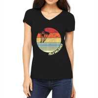 Isla Mujeres Mexico Beach Vacation Souvenir Women's V-neck T-shirt | Artistshot