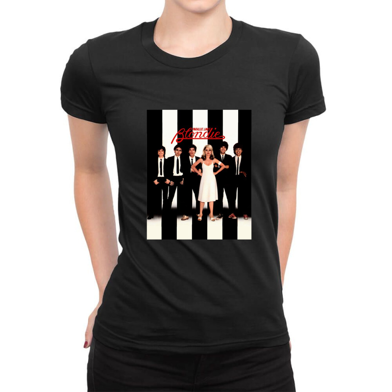 Parallel Lines Ladies Fitted T-Shirt by RahimCook | Artistshot