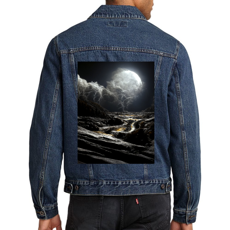 Stormy Seas Men Denim Jacket by ardylanda | Artistshot