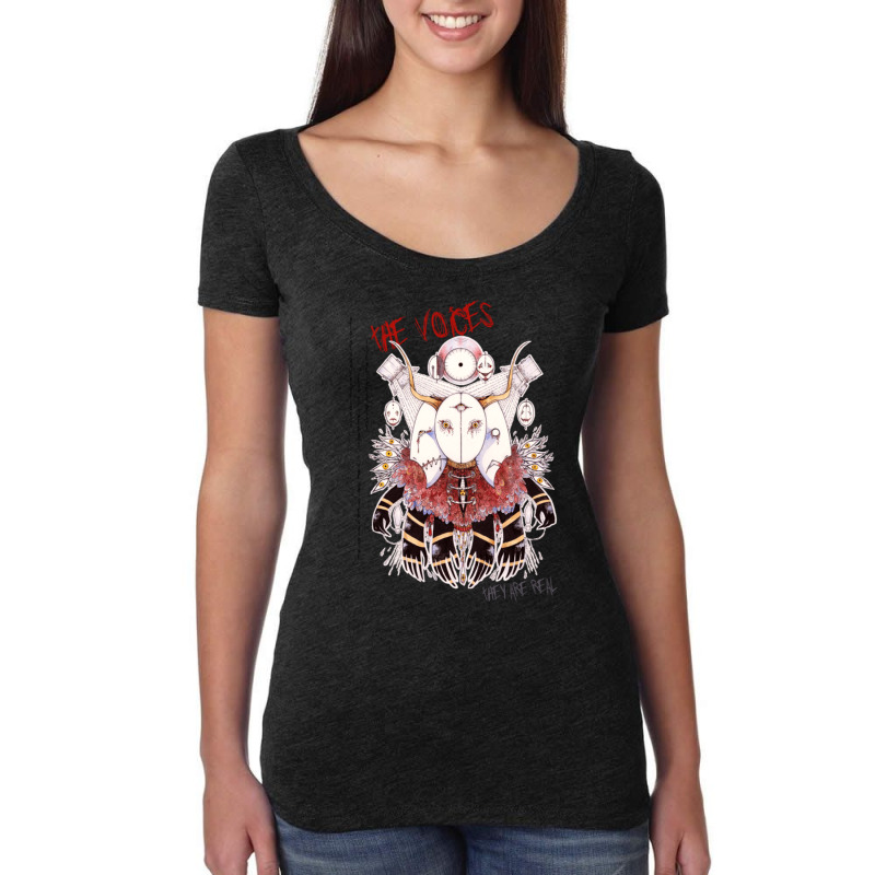 Paranoia Women's Triblend Scoop T-shirt by LanaErica | Artistshot