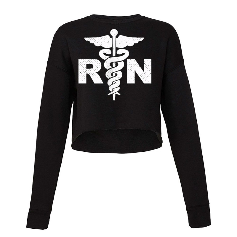 Nurses Day Tshirt Registered Nurse Medical Nursing Rn Cropped Sweater | Artistshot