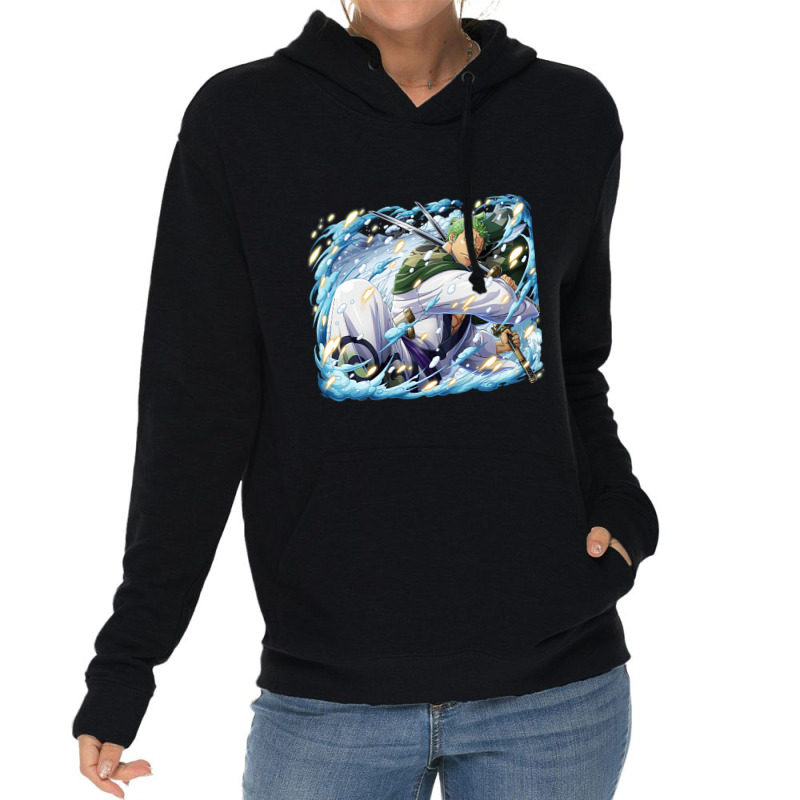 Anime Zoro Lightweight Hoodie | Artistshot