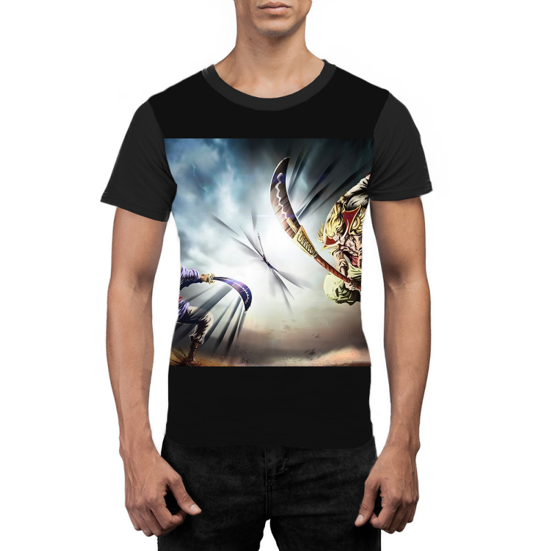 Gold D Roger And Whitebeard Graphic T-shirt | Artistshot