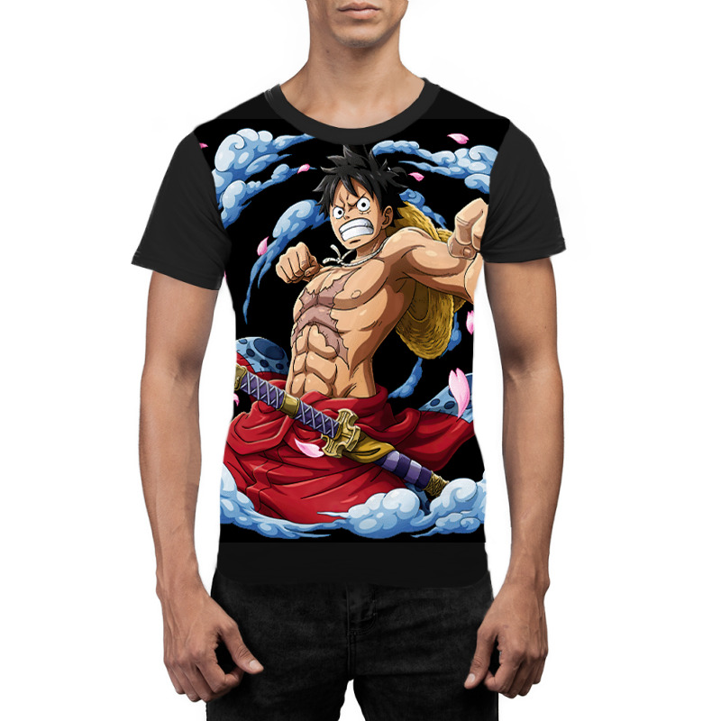 Anime Luffy Graphic T-shirt | Artistshot