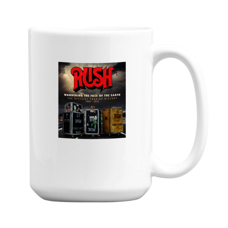 Rush' Wandering The Of The Earth 15 Oz Coffee Mug | Artistshot