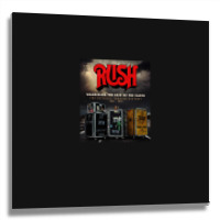 Rush' Wandering The Of The Earth Metal Print Square | Artistshot