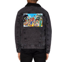 One Piece Unisex Sherpa-lined Denim Jacket | Artistshot