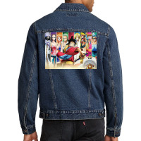 Mugiwara Men Denim Jacket | Artistshot