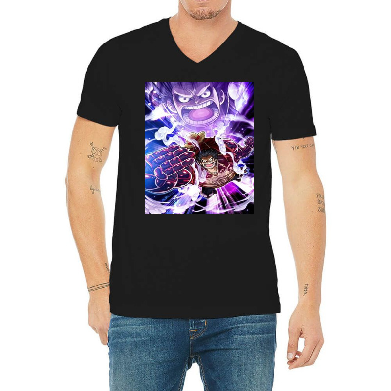 Luffy Gear Fourth V-neck Tee | Artistshot