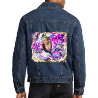 Roronoa Zoro Art Men Denim Jacket | Artistshot