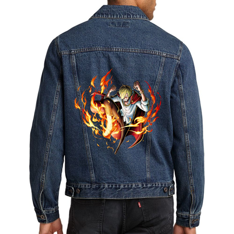 Sanji Men Denim Jacket | Artistshot