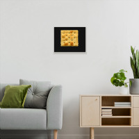 White Saltine Soda Cracker Metal Print Horizontal | Artistshot