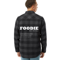 Funny Eating Out Foodie Flannel Shirt | Artistshot