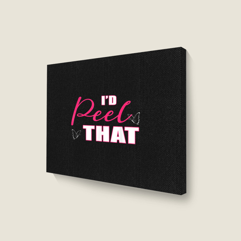 Funny Estheticians  Perfect Beauty Artist Gift Landscape Canvas Print | Artistshot