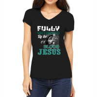 Fully Vaccinated Women's V-neck T-shirt | Artistshot