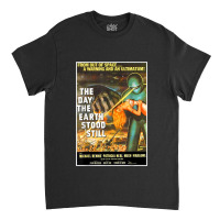 Sci Fi Robot Halloween Earth Invasion Science Fiction Space Classic T-shirt | Artistshot