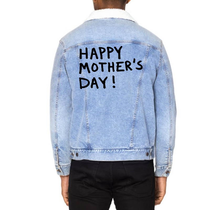 Happy Mothers Unisex Sherpa-lined Denim Jacket | Artistshot