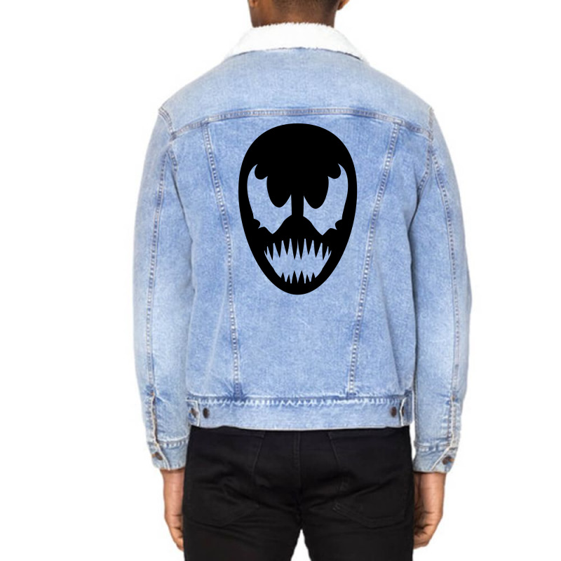 Black Nom Nom Unisex Sherpa-lined Denim Jacket | Artistshot