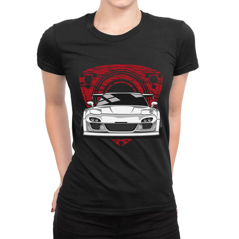 Rotary-7gdmo Ladies Fitted T-Shirt by Jerhogen528 | Artistshot