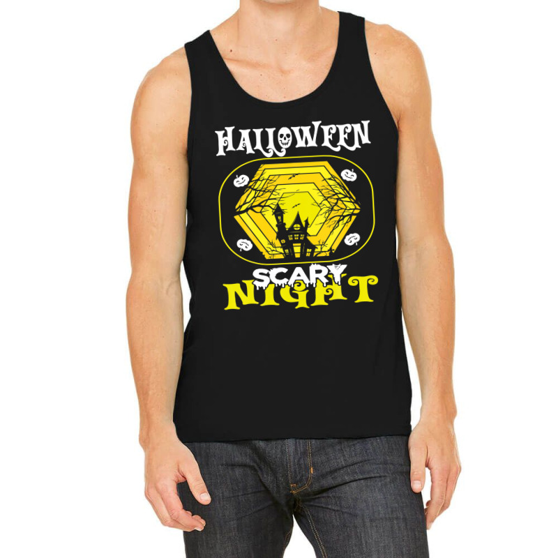 Halloween Scary Night Costume Tank Top | Artistshot