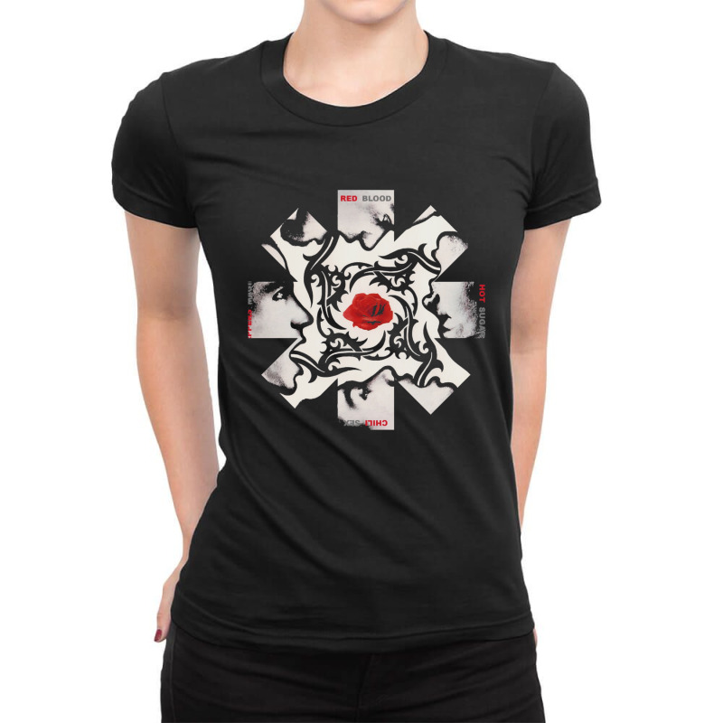 Blood Sugar Sex Magik Album Art Asterisk Shirt Essential 1 Ladies Fitted T-Shirt by SusanneRestemayer | Artistshot