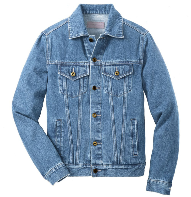 Funny Kids Monster Truck 8th Birthday Party  Gift Men Denim Jacket | Artistshot
