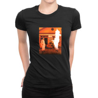 Haunted Wagon Hereditary Front Ladies Fitted T-shirt | Artistshot