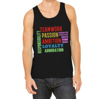 Teamwork Word Cloud Tank Top | Artistshot