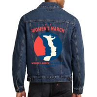 Women's March On Arkansas Men Denim Jacket | Artistshot