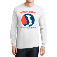 Women's March On Arkansas Long Sleeve Shirts | Artistshot