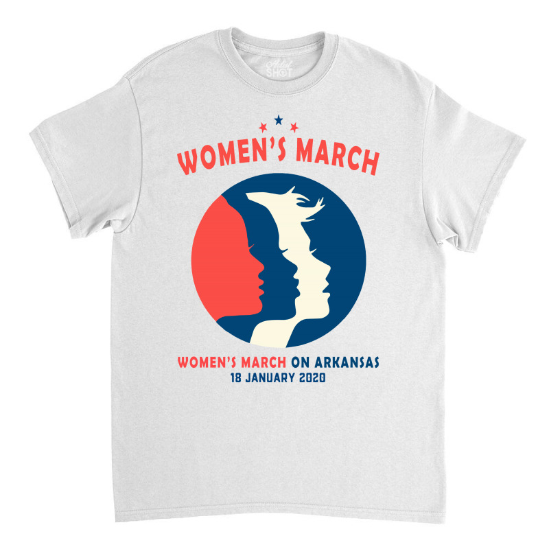 Women's March On Arkansas Classic T-shirt by Creative Tees | Artistshot