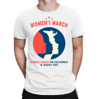 Women's March On California T-shirt | Artistshot