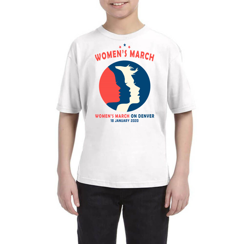 Women's March On Denver Youth Tee | Artistshot