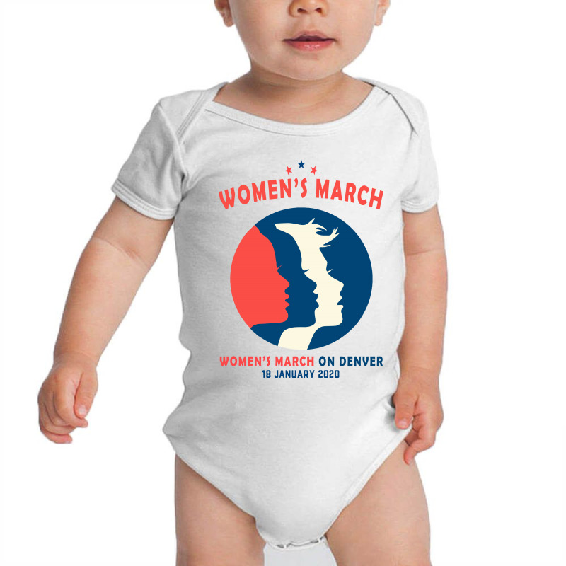 Women's March On Denver Baby Bodysuit | Artistshot