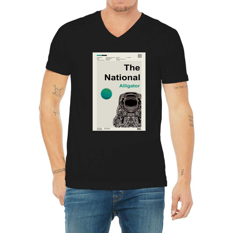 The National - Alligator V-Neck Tee by RonaldLagman | Artistshot