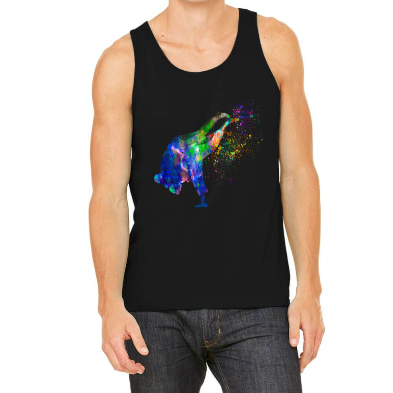 Watercolor Martial Art-rf5du Tank Top | Artistshot