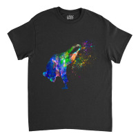 Watercolor Martial Art-rf5du Classic T-shirt | Artistshot