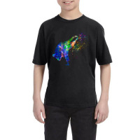 Watercolor Martial Art-rf5du Youth Tee | Artistshot