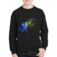 Watercolor Martial Art-rf5du Youth Sweatshirt | Artistshot