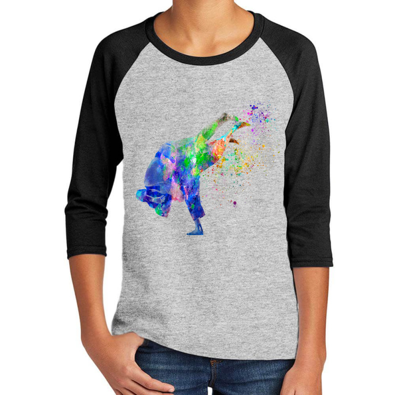 Watercolor Martial Art-rf5du Youth 3/4 Sleeve | Artistshot