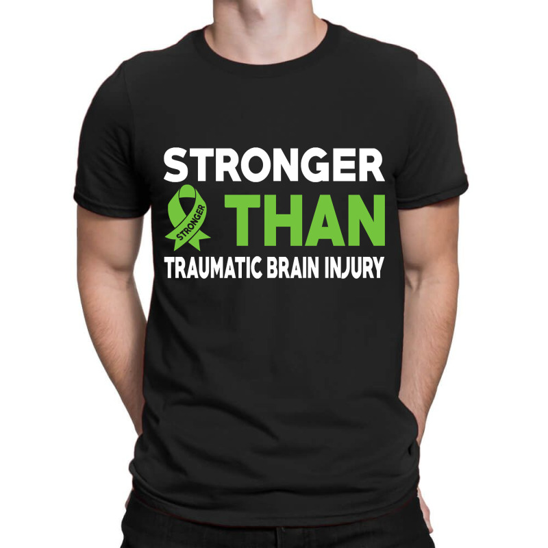 Stronger Than Traumatic Brain Injury Awareness Warrior T-shirt | Artistshot