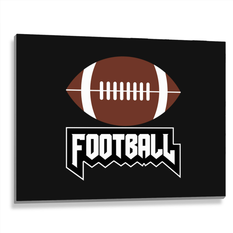 Football Sport Player Coach Fan-wxelr Metal Print Horizontal | Artistshot